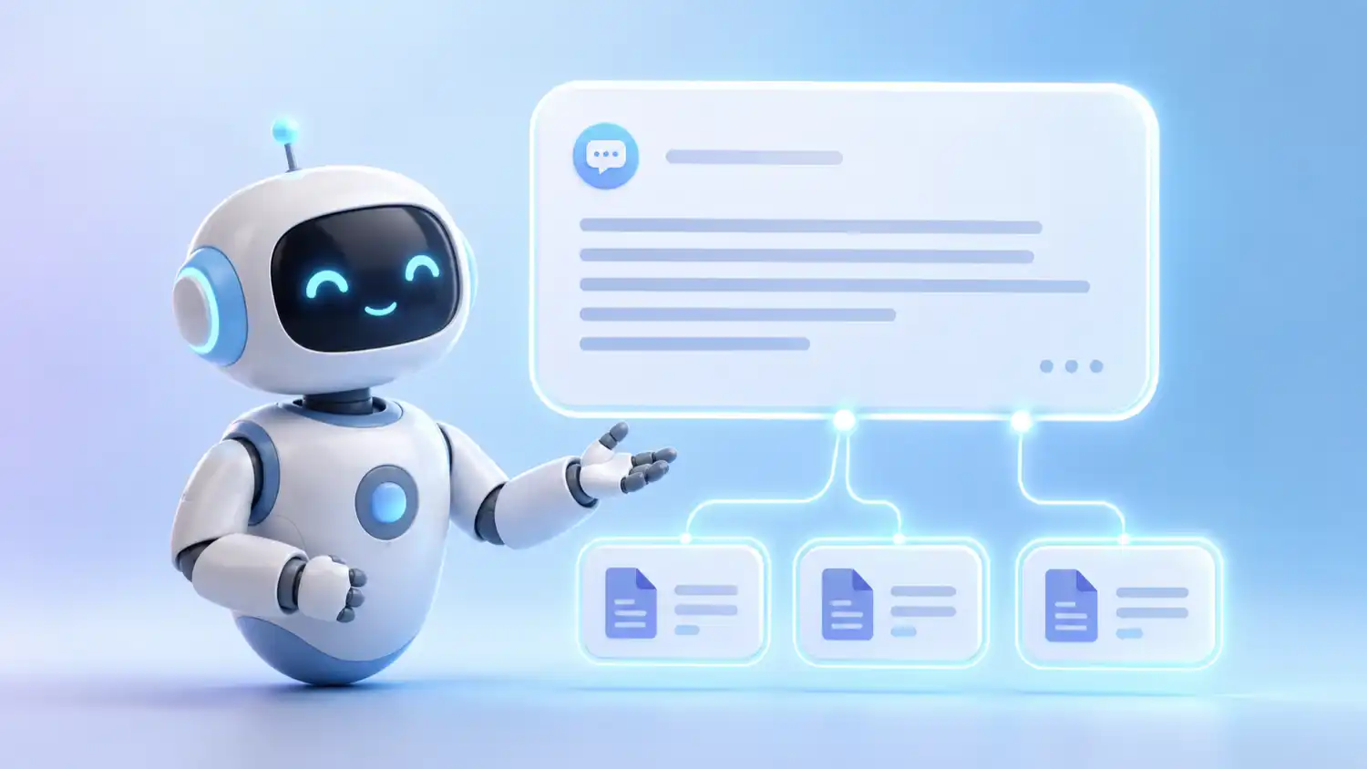 WordPress専用・引用元付きAIチャットボットのイメージ