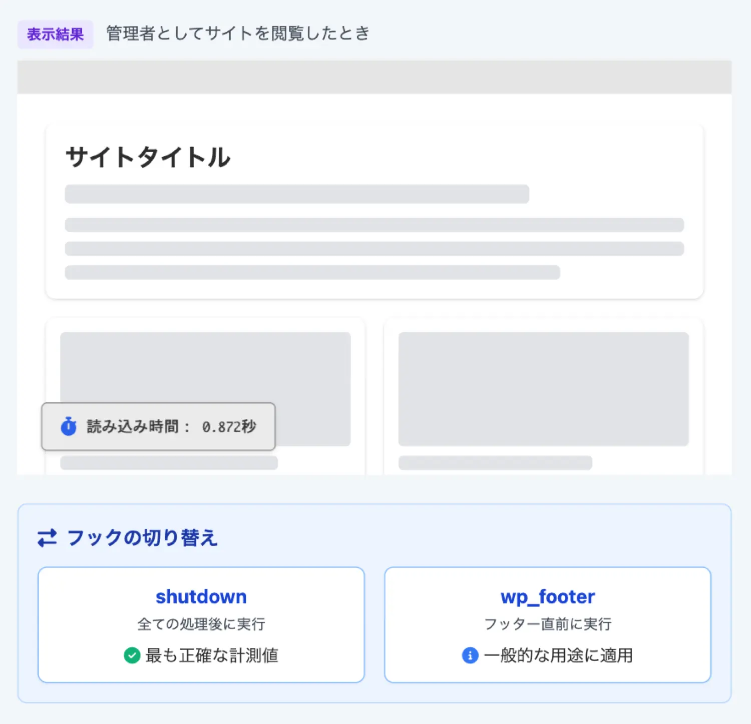 実装例と表示結果
