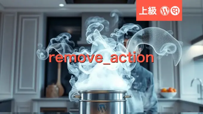 WordPress 3分間フッキング：セキュリティを強化するremove_actionテクニック