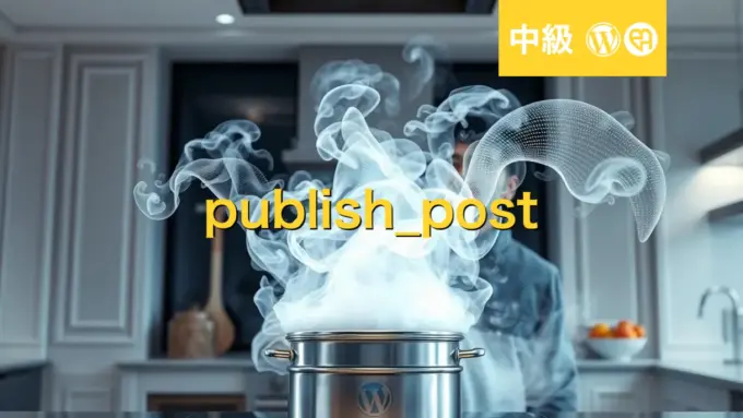 WordPress 3分間フッキング：新規投稿の公開を管理者に通知する方法