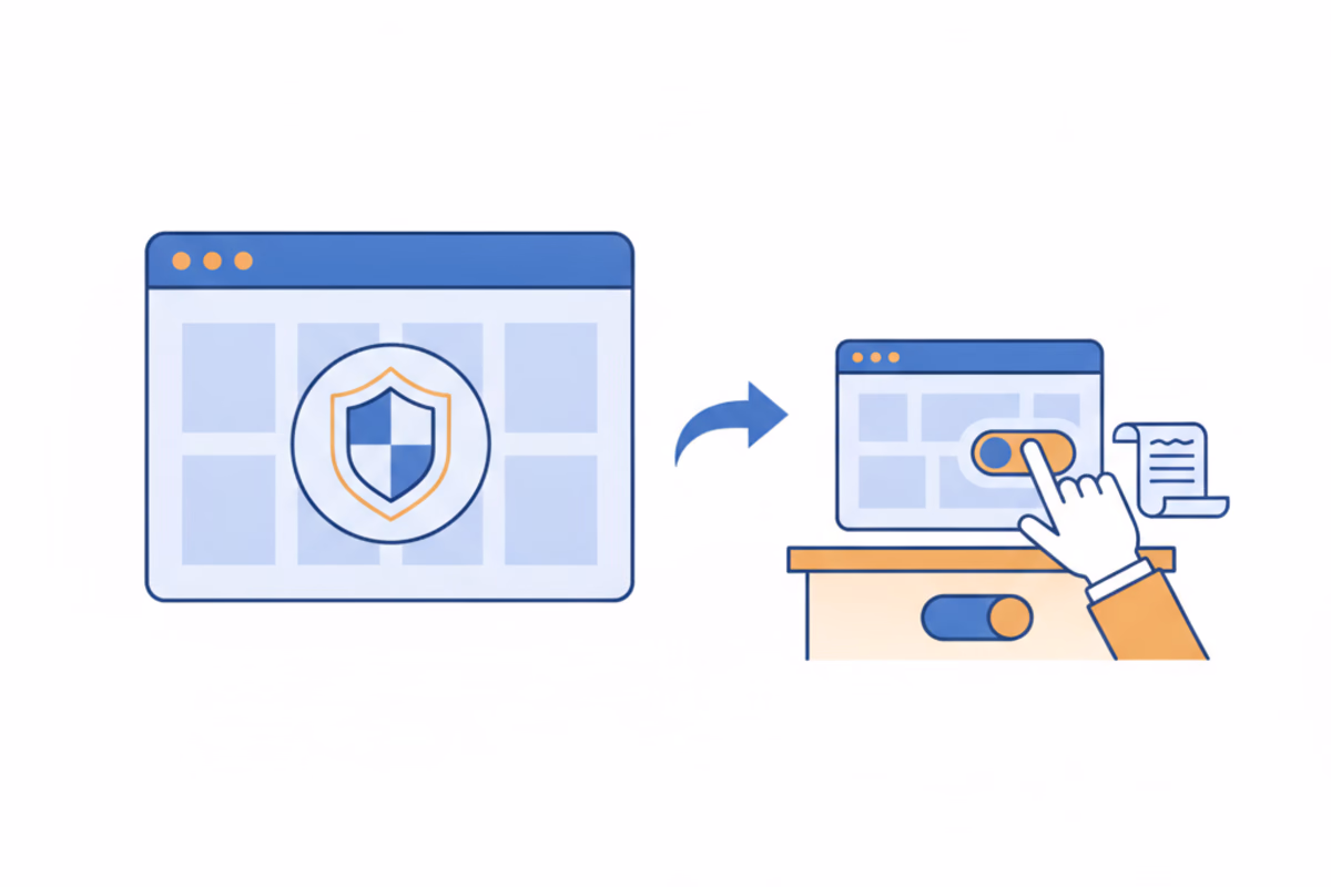 本番サイトを触らずステージング環境でPHPバージョンを切り替えて確認するイメージ